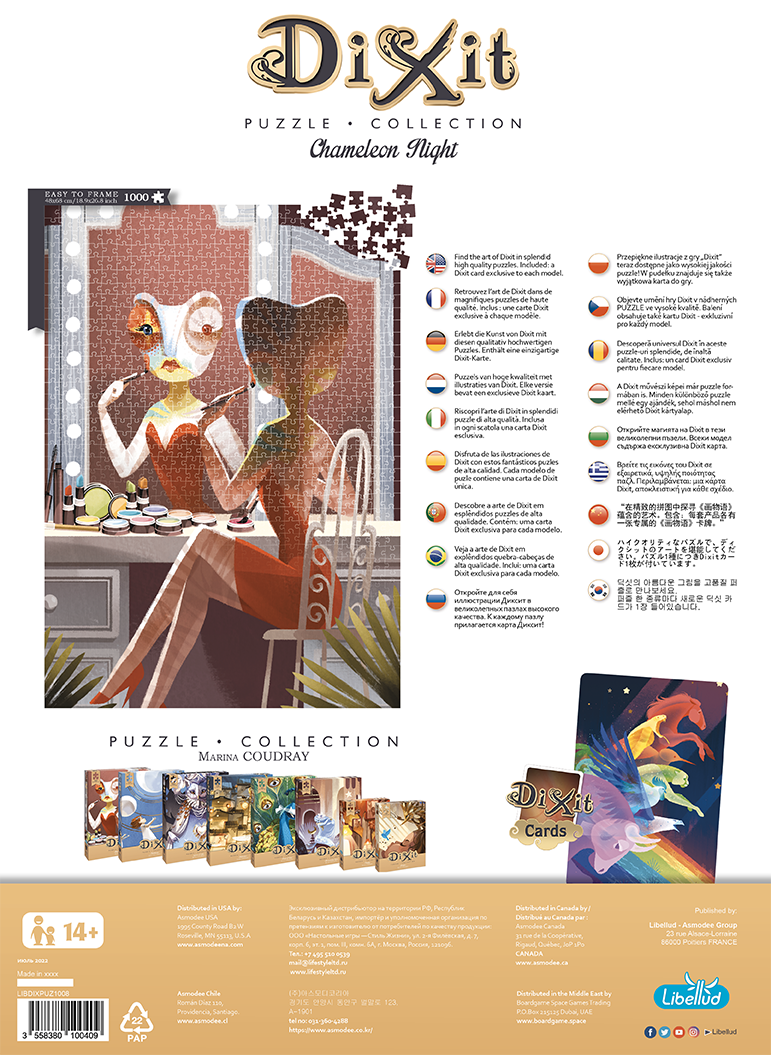 Dixit Puzzle - Chameleon Night 1000pc